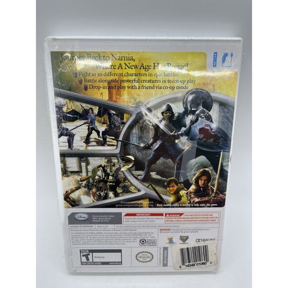 Chronicles of Narnia: Prince Caspian (Nintendo Wii, 2008) - Sealed - Picture 3 of 11